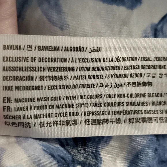 Abercrombie & Fitch Blue Floral Dress - Picture 13 of 16